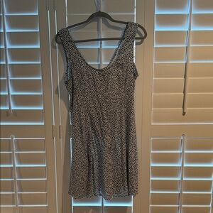 Old Navy Black and White Mini Dress